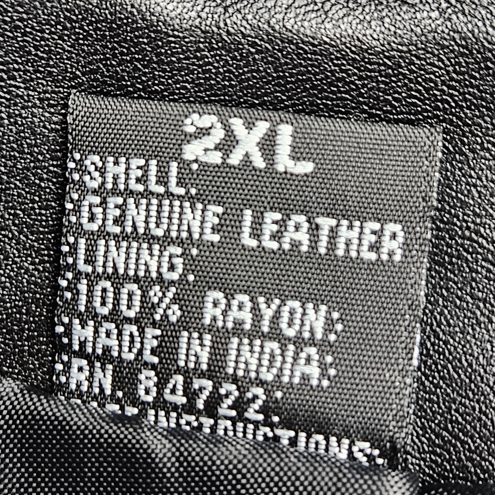 LEATHER 9000 Women Fierce Chocolate Geniune Leather Skirt Size 12 - Picture 8 of 9